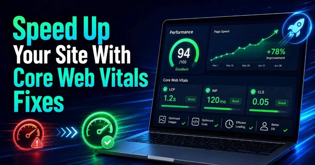 Speed Up Your Site With Core Web Vitals Fixes